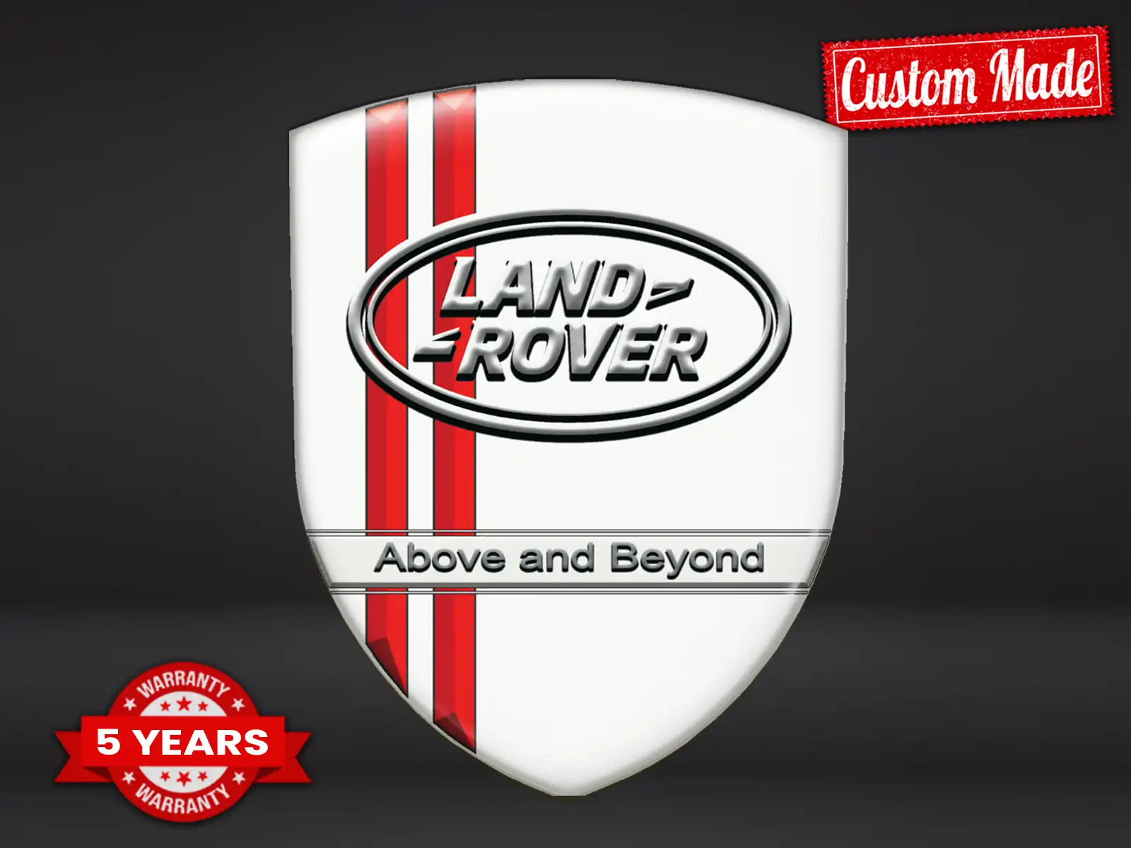Land Rover Autoembleme Universal Hochwertig Stabil